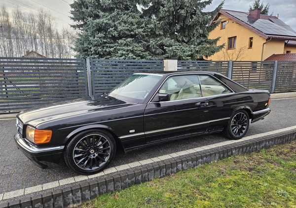 Mercedes-Benz Klasa S cena 75000 przebieg: 172800, rok produkcji 1989 z Rymanów małe 704